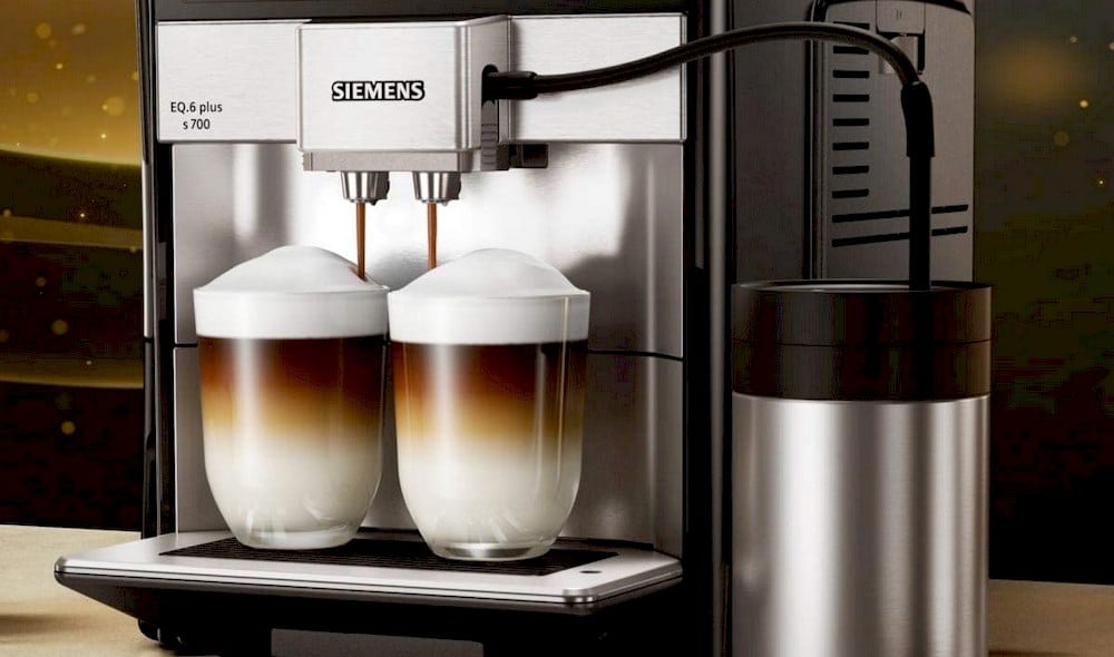 Une machine à café Siemens