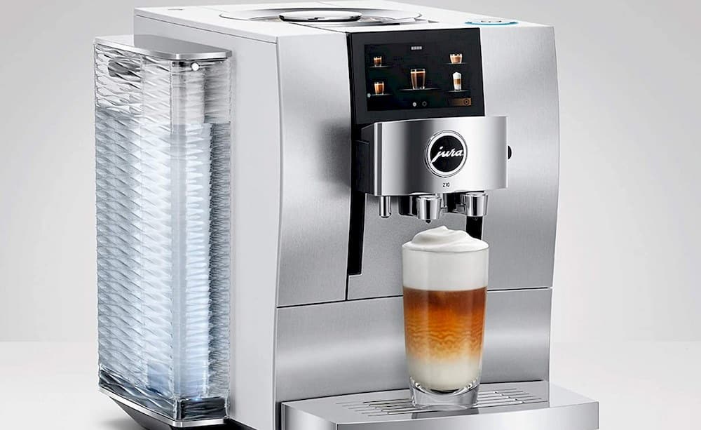 Une machine à café de marque Jura