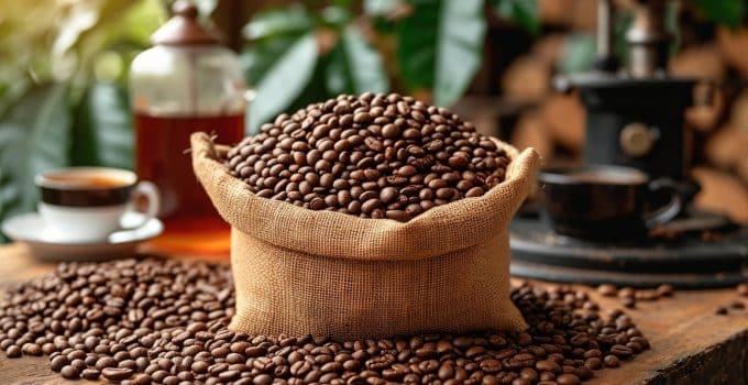 La magie des grains de café Arabica de la péninsule arabique